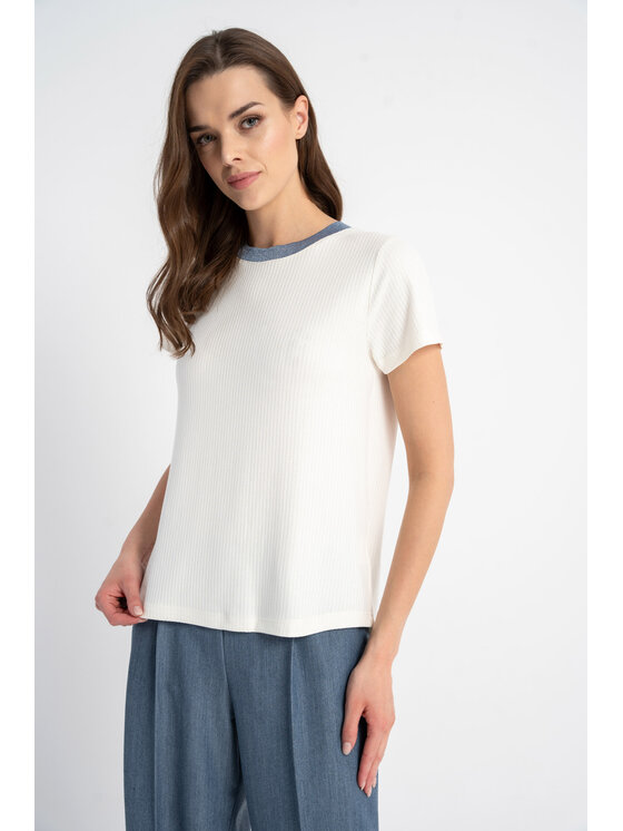 CLICK CLICK Halenka 72-001 Bílá Classic Fit