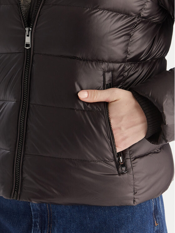 Tommy Hilfiger Tommy Hilfiger Daunenjacke WW0WW47354 Schwarz Slim Fit