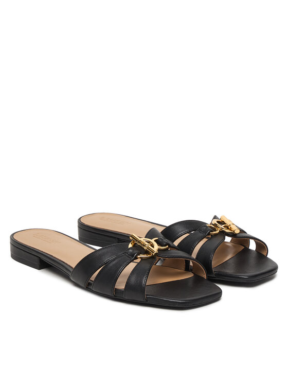 LAUREN RALPH LAUREN LAUREN RALPH LAUREN Шльопанці Blaike 802982875002 Чорний