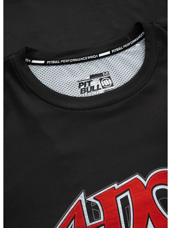 PITBULL PITBULL Koszulka techniczna Longsleeve Mesh Performance Pro plus ADCC 3XL Czarny Regular Fit