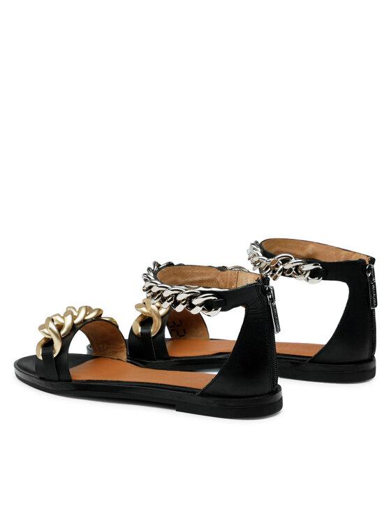 Badura Badura Sandály 22SS19 Černá