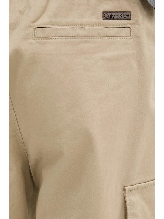 Calvin Klein Jeans Calvin Klein Jeans Pantaloni chino COTTON PULL ON STRAI Beige To Fit