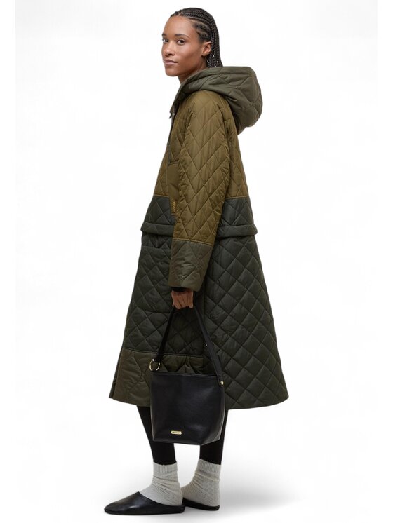 Barbour Barbour Cappotto q-dav-59541 Verde Regular Fit