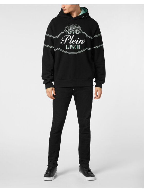 PHILIPP PLEIN PHILIPP PLEIN Mikina 22639 Čierna Regular Fit