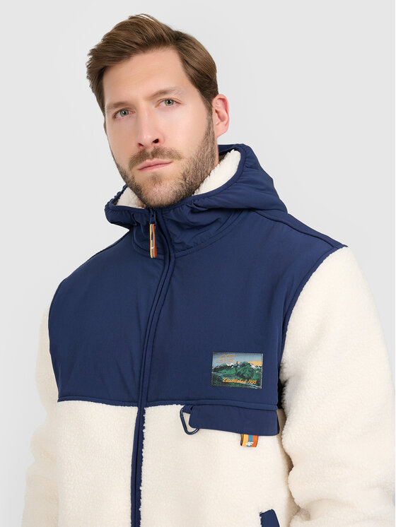 4F 4F Polar MISSION READY Biały Regular Fit