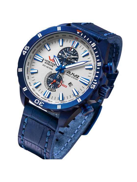 Vostok Europe Vostok Europe Zegarek YM8J-320D657 Niebieski