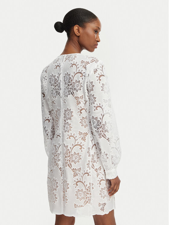 MICHAEL Michael Kors MICHAEL Michael Kors Літня сукня MS683E2KR2 Білий Relaxed Fit