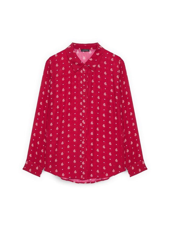 Fiorella Rubino Fiorella Rubino Koszula 5053T001457N0V6 Czerwony Regular Fit