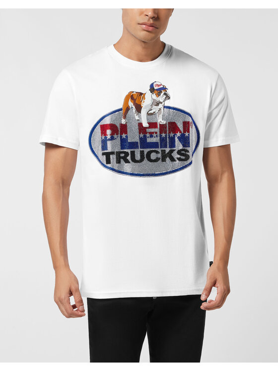 PHILIPP PLEIN PHILIPP PLEIN T-shirt 26199 Bianco Regular Fit
