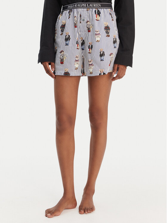 Polo Ralph Lauren Polo Ralph Lauren Піжамні шорти 4P0119 Блакитний Relaxed Fit