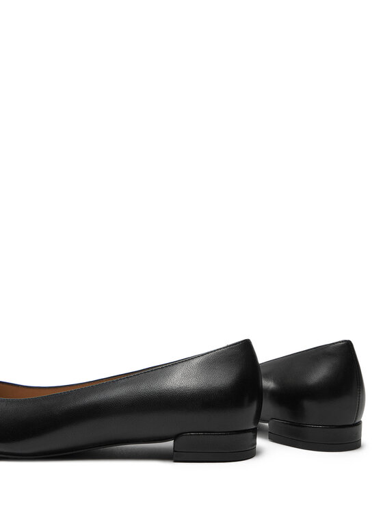 Stuart Weitzman Stuart Weitzman Salonke Sleek Bow Flat SJ598 Crna