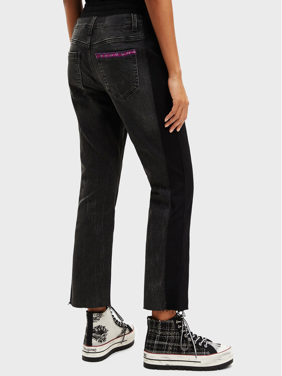 Jeans Ursula 22WWDD63 Nero Regular Fit