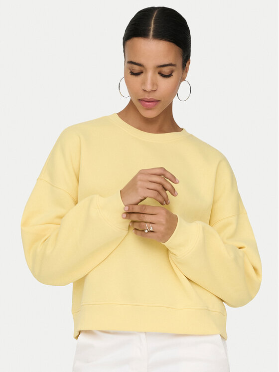 ONLY ONLY Sweatshirt Best 15338727 Gelb Regular Fit