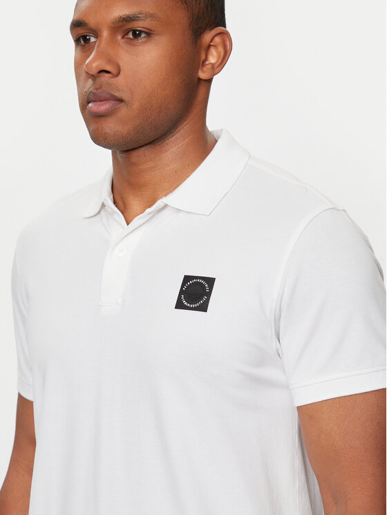 Petrol Industries Petrol Industries Поло M-1040-POL945 Білий Slim Fit
