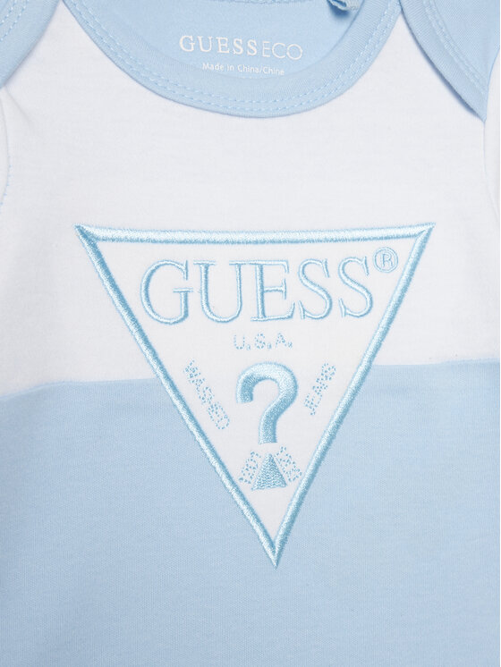 Guess Guess Комплект боди и панталон H6YG04 4K4125 Светлосин