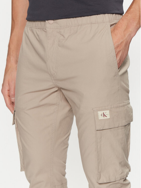 Calvin Klein Jeans Calvin Klein Jeans Joggers J30J327614 Bej Skinny Fit