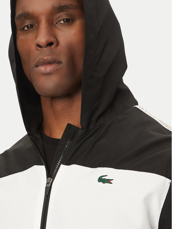 Lacoste Lacoste Μπουφάν μεταβατικό BH8972 Μαύρο Regular Fit