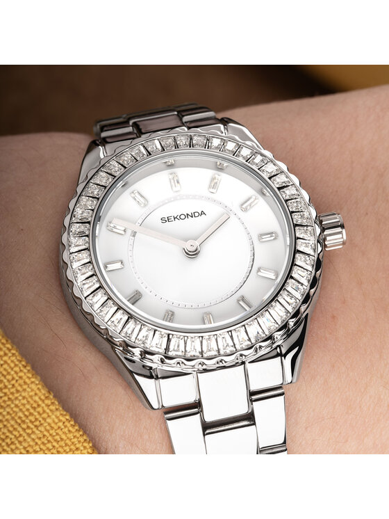Sekonda Sekonda Zegarek 40670 Srebrny