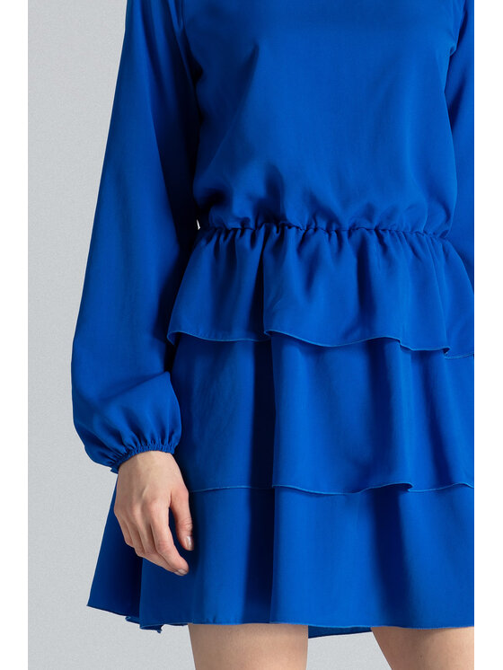 FIGL FIGL Φόρεμα M601 Μπλε Regular Fit