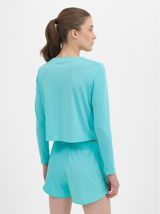 4F 4F Koszulka techniczna 4FWSS24TFLOF218 Niebieski Regular Fit