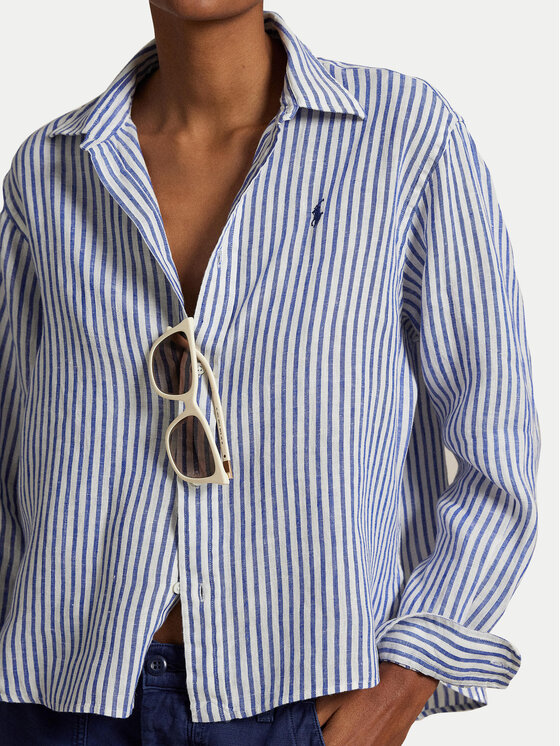 Polo Ralph Lauren Polo Ralph Lauren Cămașă 211935130006 Albastru Relaxed Fit