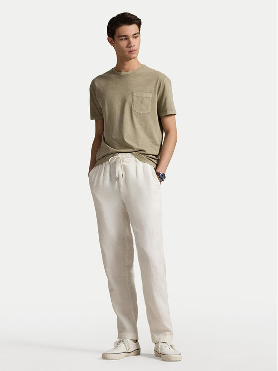Polo Ralph Lauren Polo Ralph Lauren T-shirt 710969628006 Kaki Custom Slim Fit