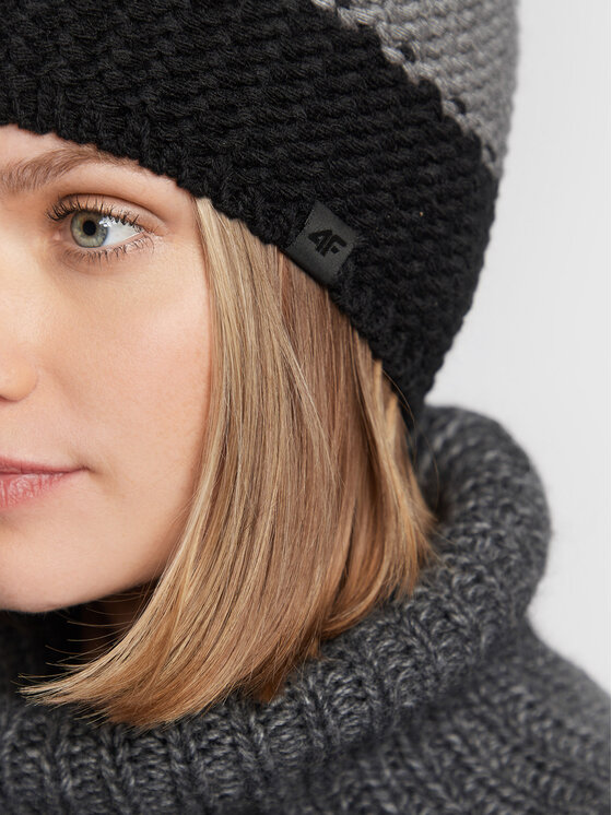 4F 4F Czapka H4Z22-CAM012 Szary