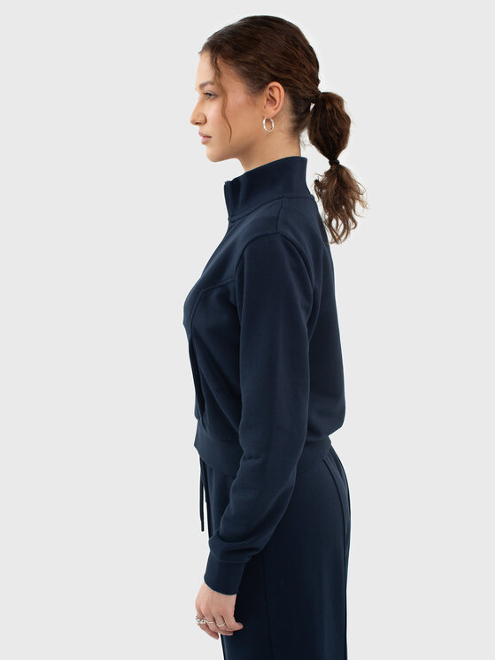 BIG STAR BIG STAR Bluza CHITASANA Granatowy Basic Fit