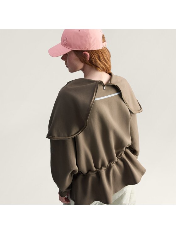 adidas by Stella McCartney adidas by Stella McCartney Bluza techniczna 157123 Brązowy Loose Fit