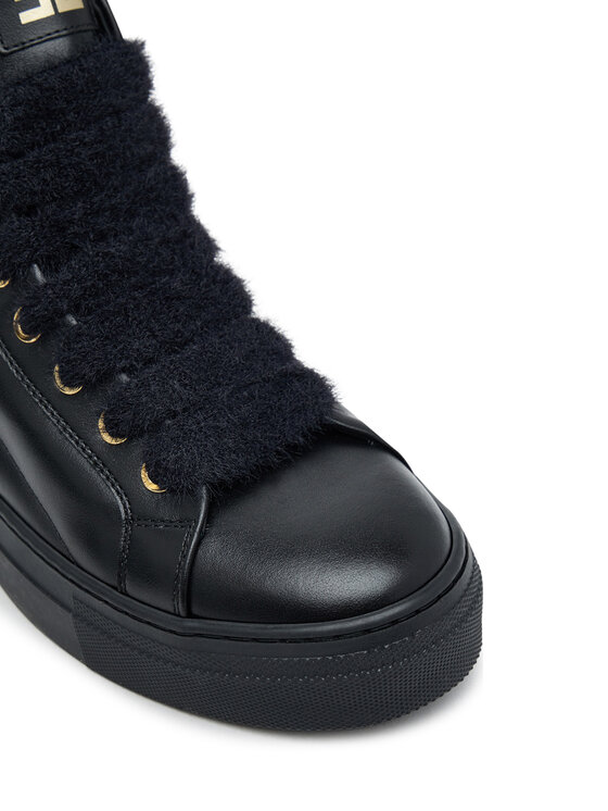 Elisabetta Franchi Elisabetta Franchi Členková obuv High Top Lace Up F4-A9E-0362-1251930 D Čierna