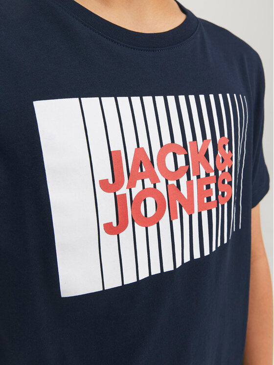 Jack&Jones Junior Jack&Jones Junior T-shirt 12237411 Tamnoplava Regular Fit