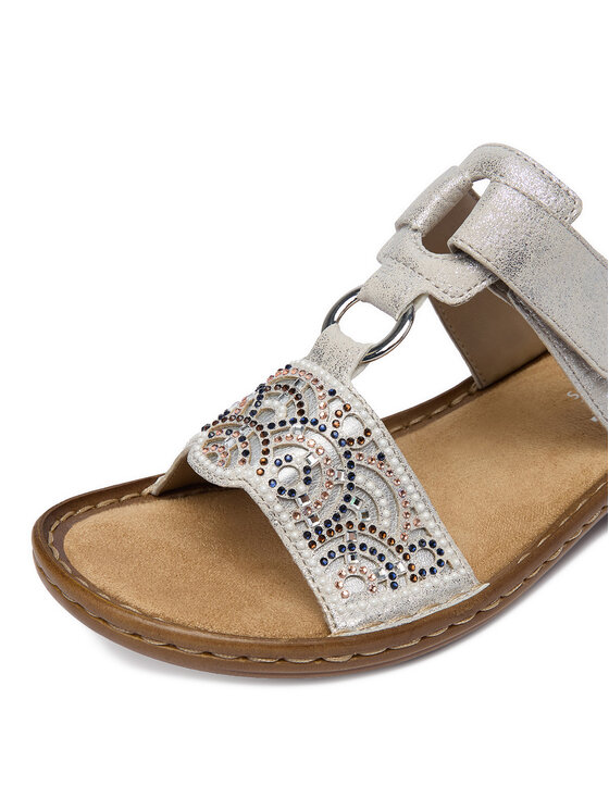 Rieker Rieker Natikače CEO-608K2-40 Srebrna