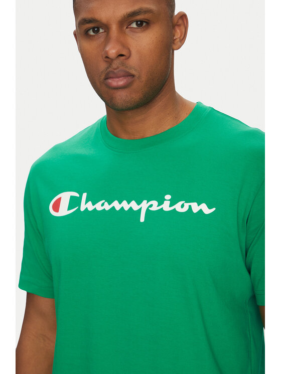 Champion Champion T-shirt 220256 Zelena Regular Fit