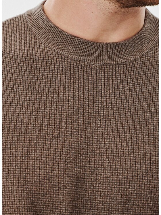 Pako Lorente Pako Lorente Sweter P24WF-2X-020 Beżowy Classic Fit