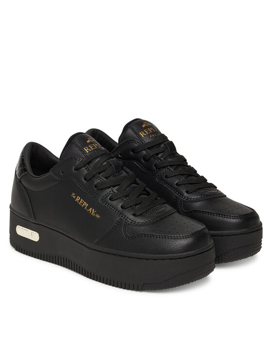 REPLAY REPLAY Sneakersy GWZ5O.000.C0024L Czarny