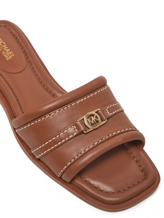 Michael Kors Michael Kors Παντόφλες Mandy Slide 40R5MAFS2L Καφέ