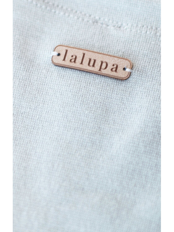 LaLupa LaLupa Sukienka dzianinowa LA039 Srebrny Comfortable Fit