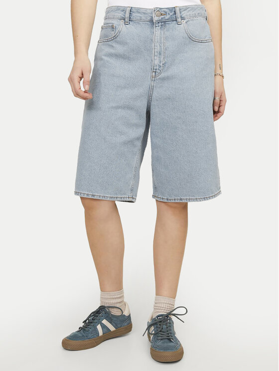 JJXX Pantaloncini di jeans Eda 12253067 Blu Wide Leg, taglia : M