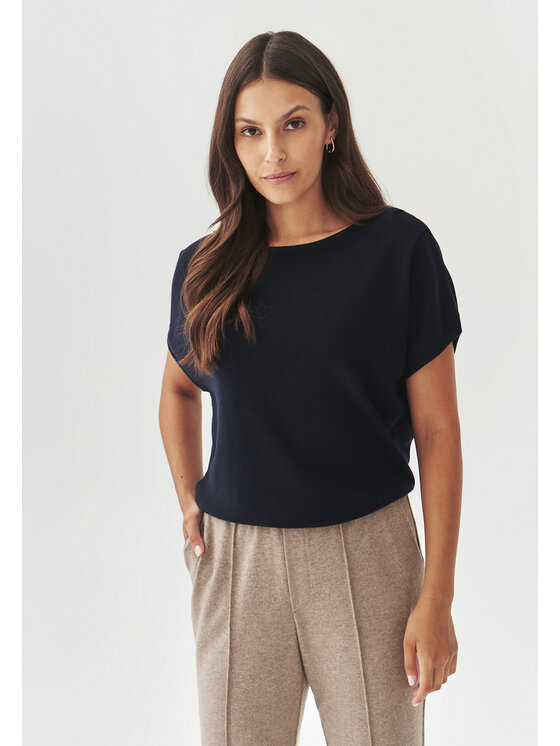 TATUUM TATUUM Halenka SALMA 1 Tmavomodrá Loose Fit