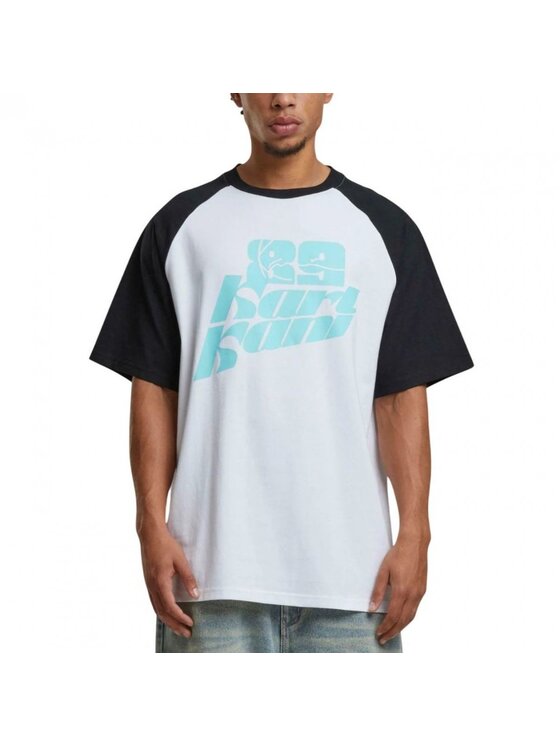 Karl Kani Karl Kani T-shirt SIGNATURE COLORBLOCK RAGLAN T-SHIRT Bianco Regular Fit