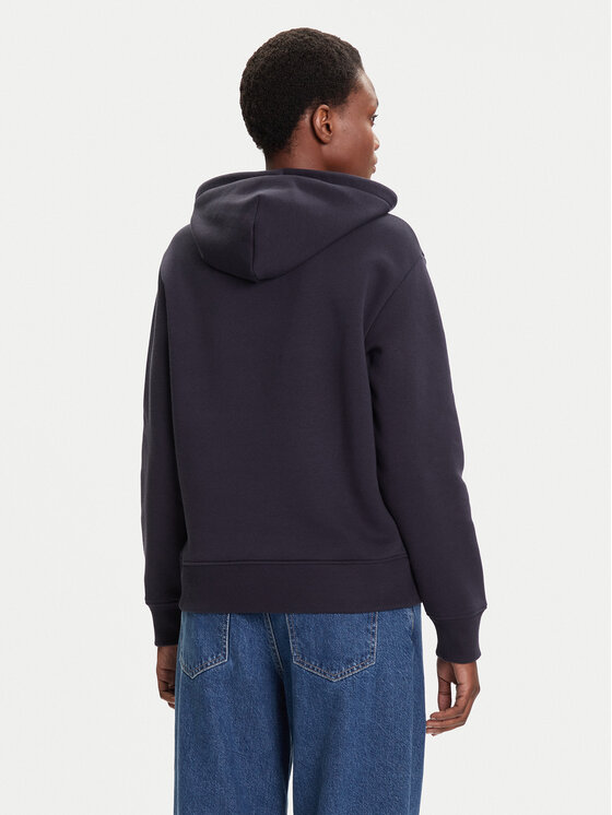Gant Gant Bluza Shield 4201413 Granatowy Relaxed Fit