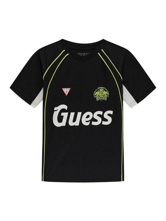 Guess Kids Guess Kids T-Shirt 176957 Czarny Classic Fit