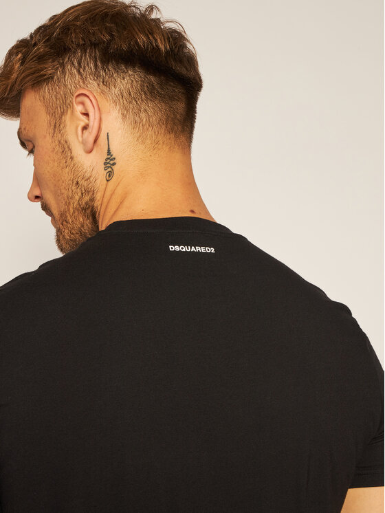 Dsquared2 Underwear Dsquared2 Underwear Set di 2 T-shirt DCX200030 Nero Regular Fit