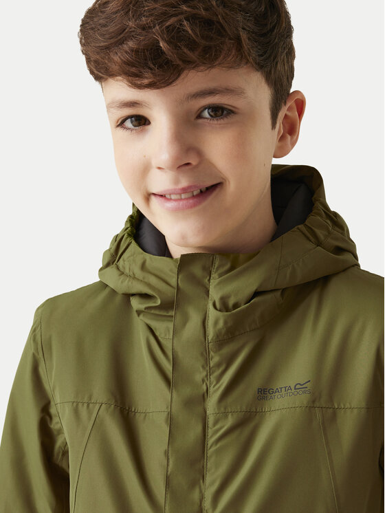 Regatta Regatta Дощовик Farbank RKP262 Зелений Regular Fit