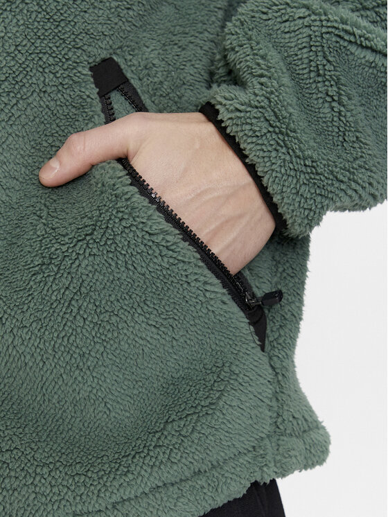 Kappa Kappa Felpa di pile 321H7YW Verde Regular Fit