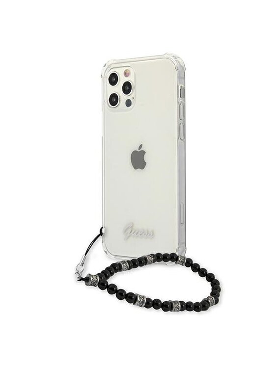 Guess Guess Etui na telefon Hardcase Pearl Czarny