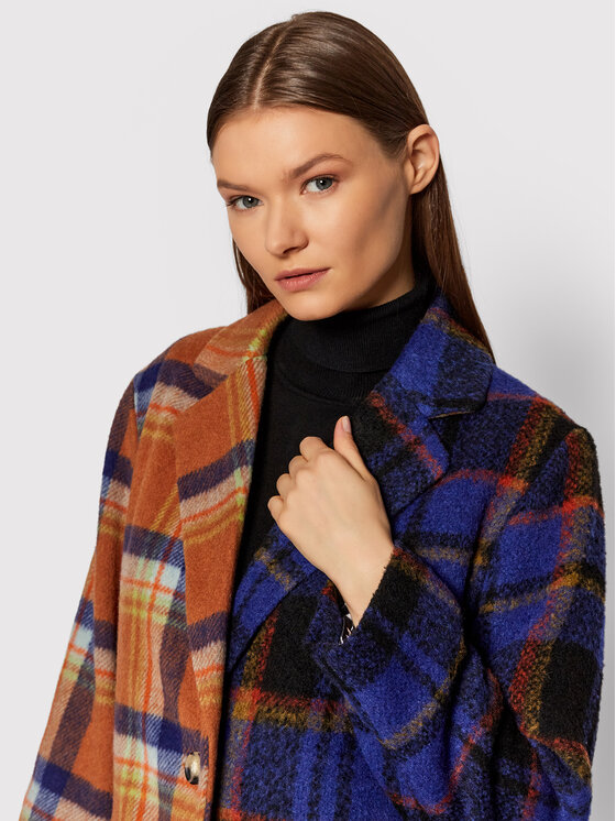 Cappotto di lana Sevilla 21WWEWB7 Multicolore