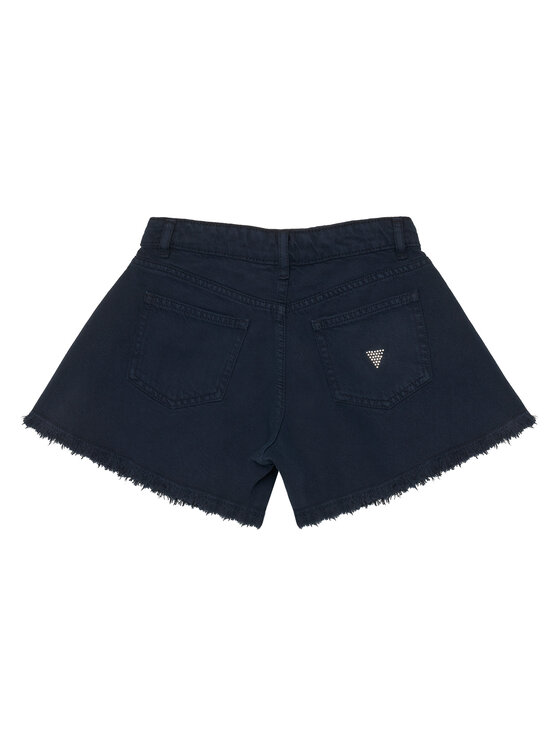 Guess Guess Pantaloni scurți de blugi J6RD11 WH1T0 Bleumarin Regular Fit