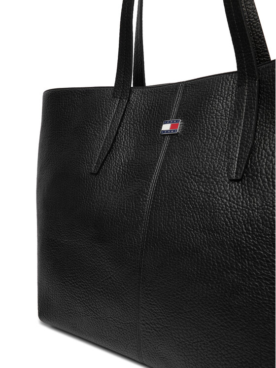 Tommy Jeans Tommy Jeans Borsetta Tjw Slouchy City Tote AW0AW18789 Nero