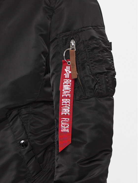 Alpha Industries Alpha Industries Μπόμπερ μπουφάν MA-1 VF 59 133009 Μαύρο Regular Fit